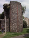 Bull Close Tower and Wall - Elevation