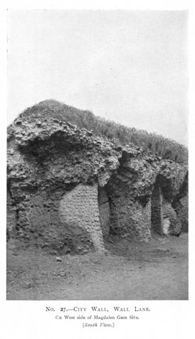 The wall in 1910