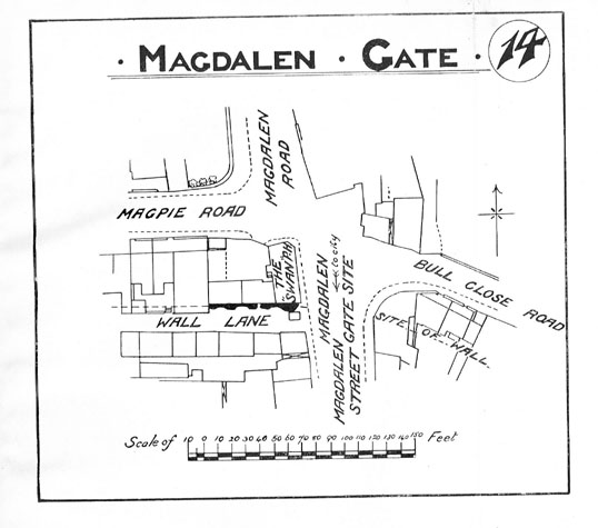 Map of wall 1910
