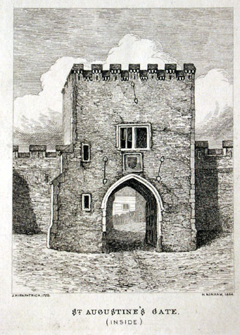 Inside of St Augustine's Gate 1720