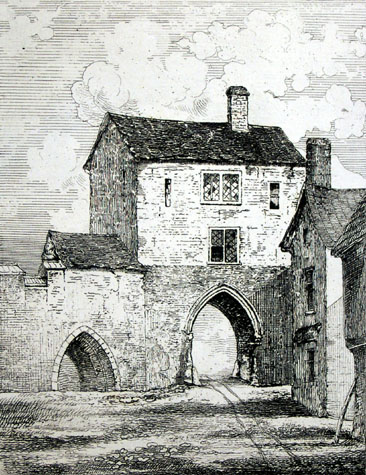 View of Heigham Gate early 18th Century