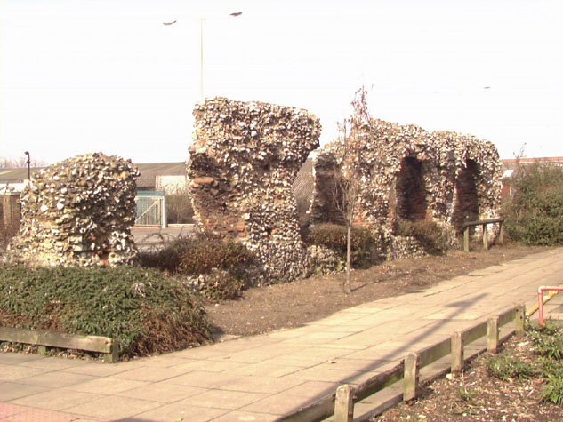 Wall from south east