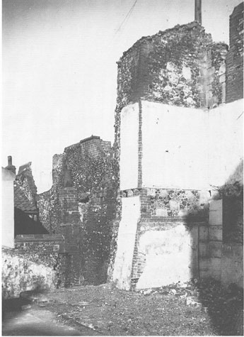 The square tower on Grapes Hill