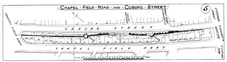 Plan of Surviving Wall 1910