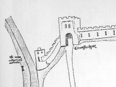 Detail from the Sanctuary Map of 1541
