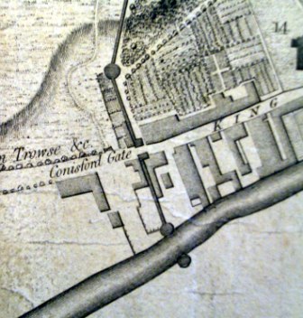 Detail from Anthony Hochstetter's Plan, 1789