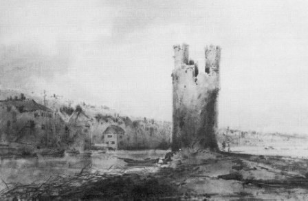 J.S. Cotman's 1800 view from the east