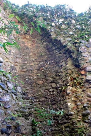 Detail of staircase F5 vault