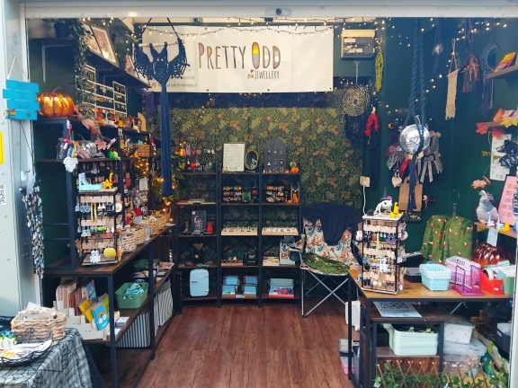 pretty odd jewellery stall