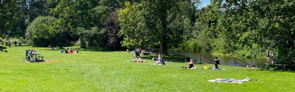 Access to green spaces