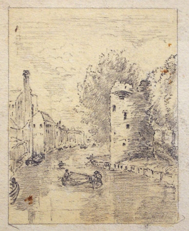 View of the Boom Towers by Bosworth Harcourt.