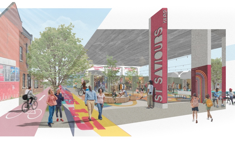 St Saviours Yard visual representation