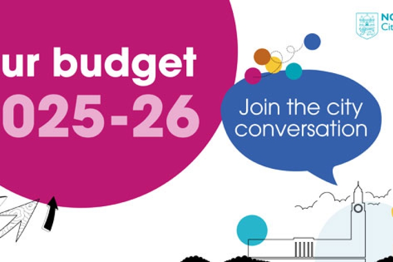 Budget consultation graphic
