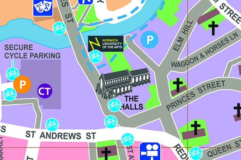 Halls map 1