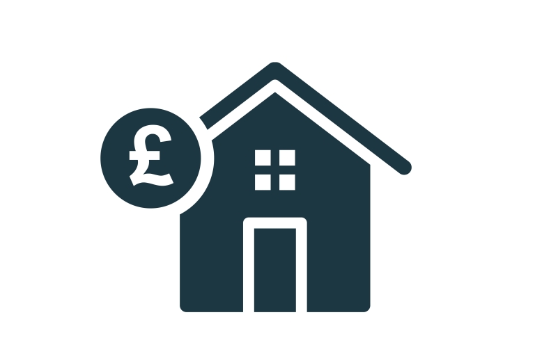 House icon for council tax