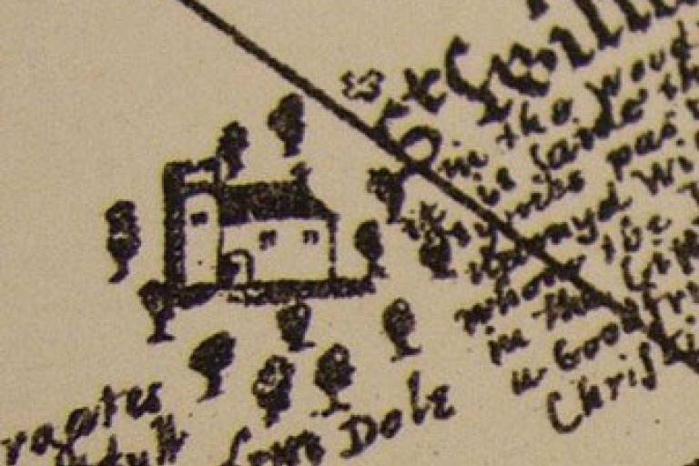 Map of St William’s Chapel 1585