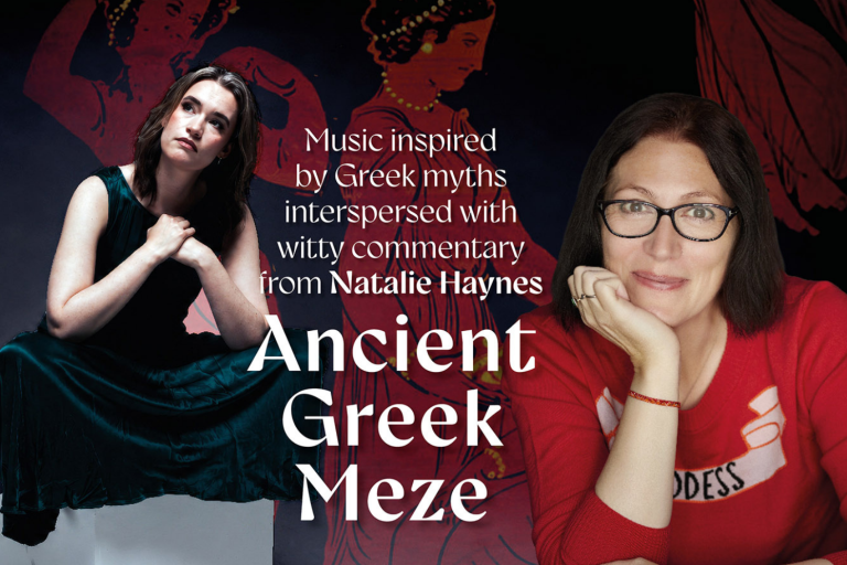 Britten Sinfonia Ancient Greek Meze with Mezzo Helen Charlston and Stand-Up Classicist Natalie Haynes