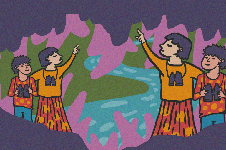 Riverside festival storytelling