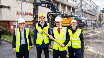 Cllr Stonard hammers homes the message that we're building a better Anglia Square