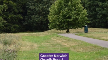 Grass and trees at Pilling Park