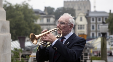 Bugler Battle of Britain 2024