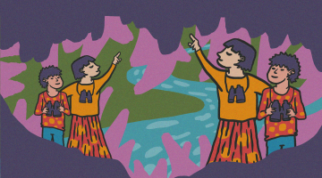 Riverside festival storytelling