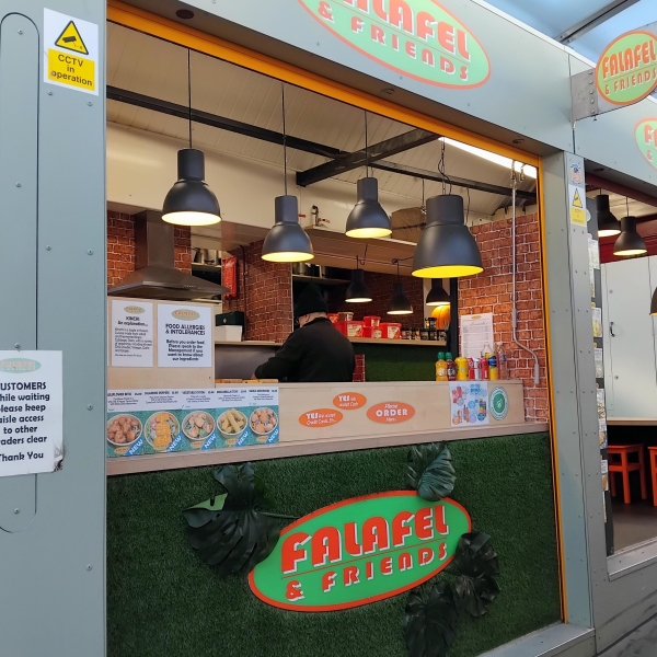 Falafel and friends stall