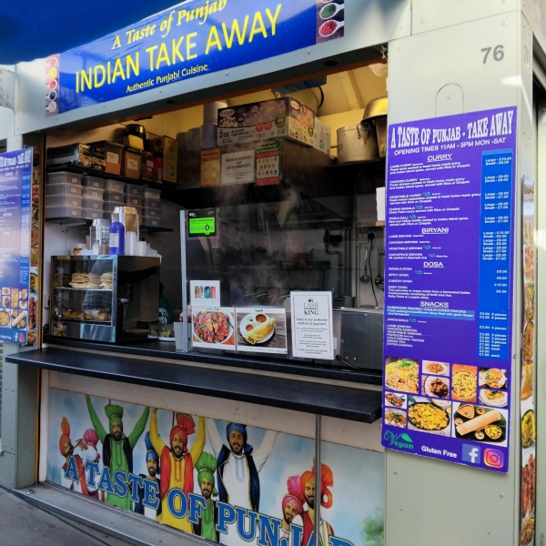 taste of punjab stall