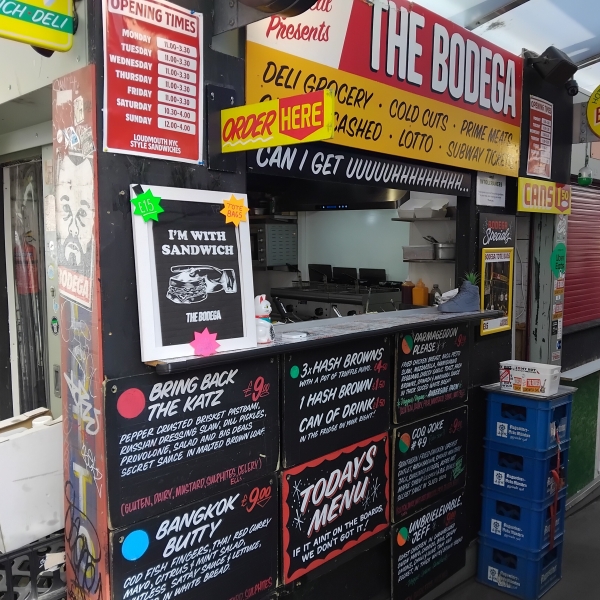 the bodega market stall